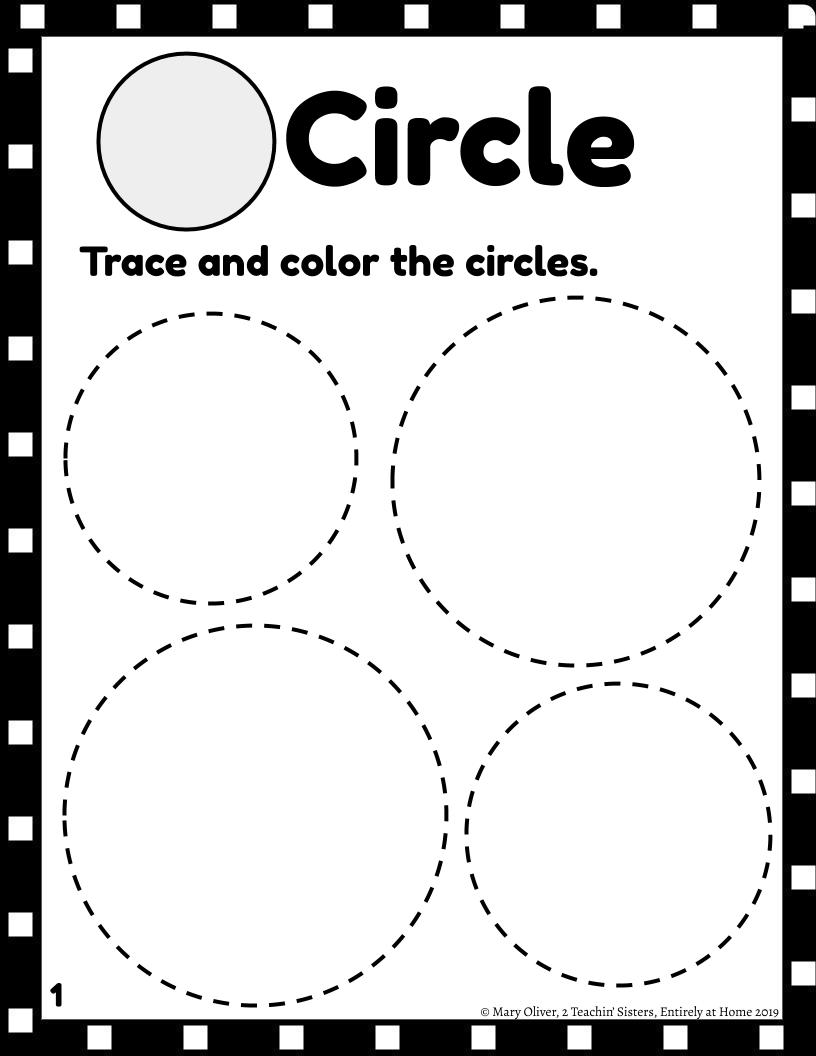 Preschool Learn My Shapes Workbook - Image 5
