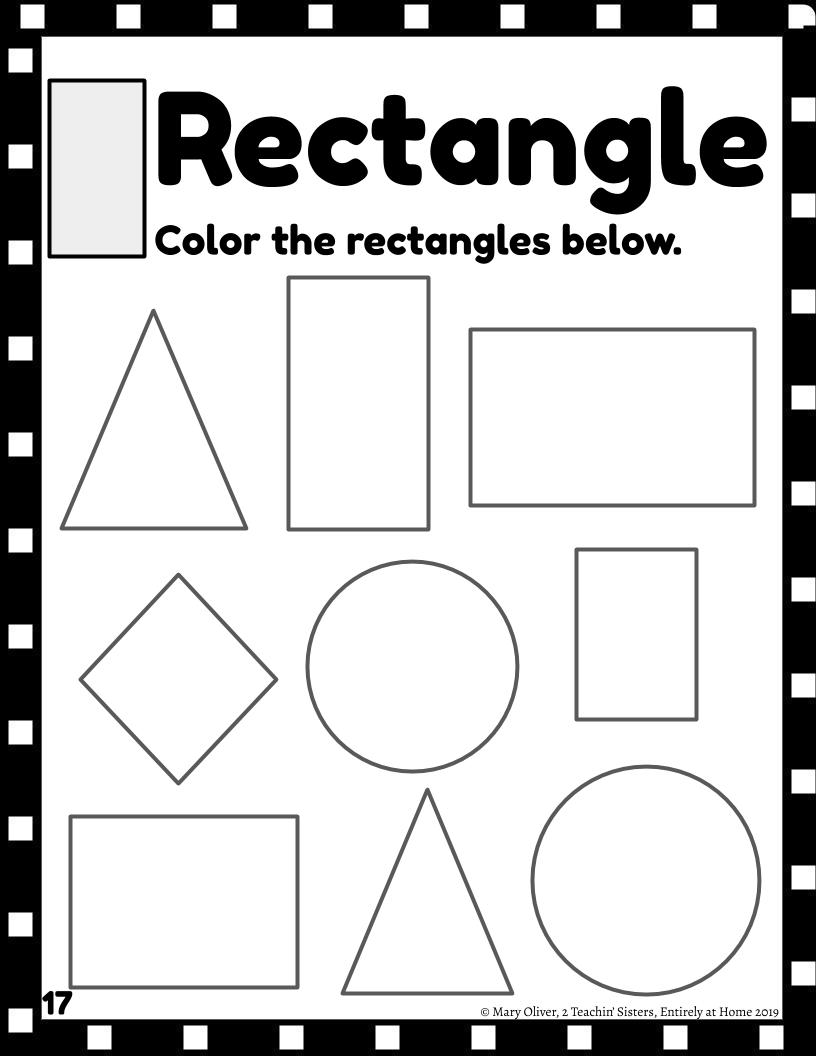 Preschool Learn My Shapes Workbook - Image 4