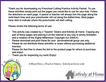Preschool Cutting Practice Activity Book - Image 2