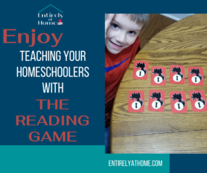 The Reading Game is a Great resource for homeschooling and gameschoolingteaching children to learn to read, and strengthen their reading fluency skills.