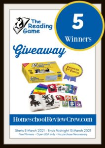 The Reading Game is a Great resource for homeschooling and gameschoolingteaching children to learn to read, and strengthen their reading fluency skills.