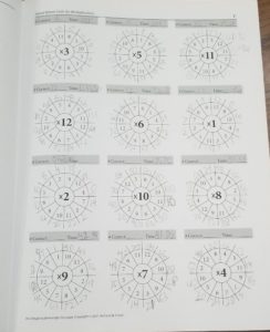 Complimentary Product Received ~ Building Math Fact Fluency in our homeschool is easy with Math Essentials Speed Wheel Drills #mathfacts #hsreviews #mathessentials #homeschoolmath #mathathome #additionfacts #multiplicationfacts #divisionfacts #homeschoolingmath