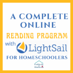 Complimentary Product Received ~ LightSail for Homeschoolers is an excellent literacy platform to encourage and improve reading skills in your homeschool.